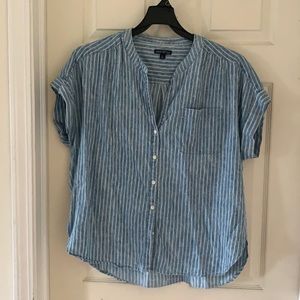 J.Crew Factory L Camp Shirt